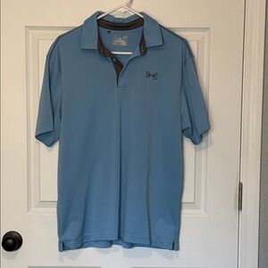 Under Armour Men's Light Blue Polo Shirt